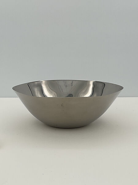 "EKCO ETERNA" Salad Bowl or Tid-Bit Dish, Marion Weeber (American, Albany, New York 1905–2000 New York), Stainless steel 