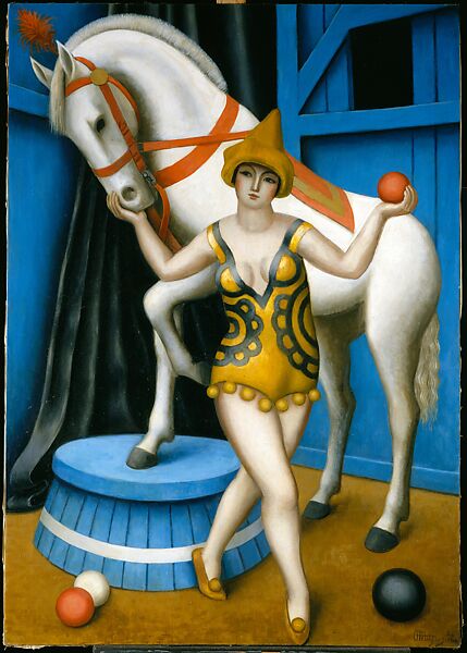 Circus Equestrienne, Jean Metzinger (French, Nantes 1883–1956 Paris), Oil on canvas 