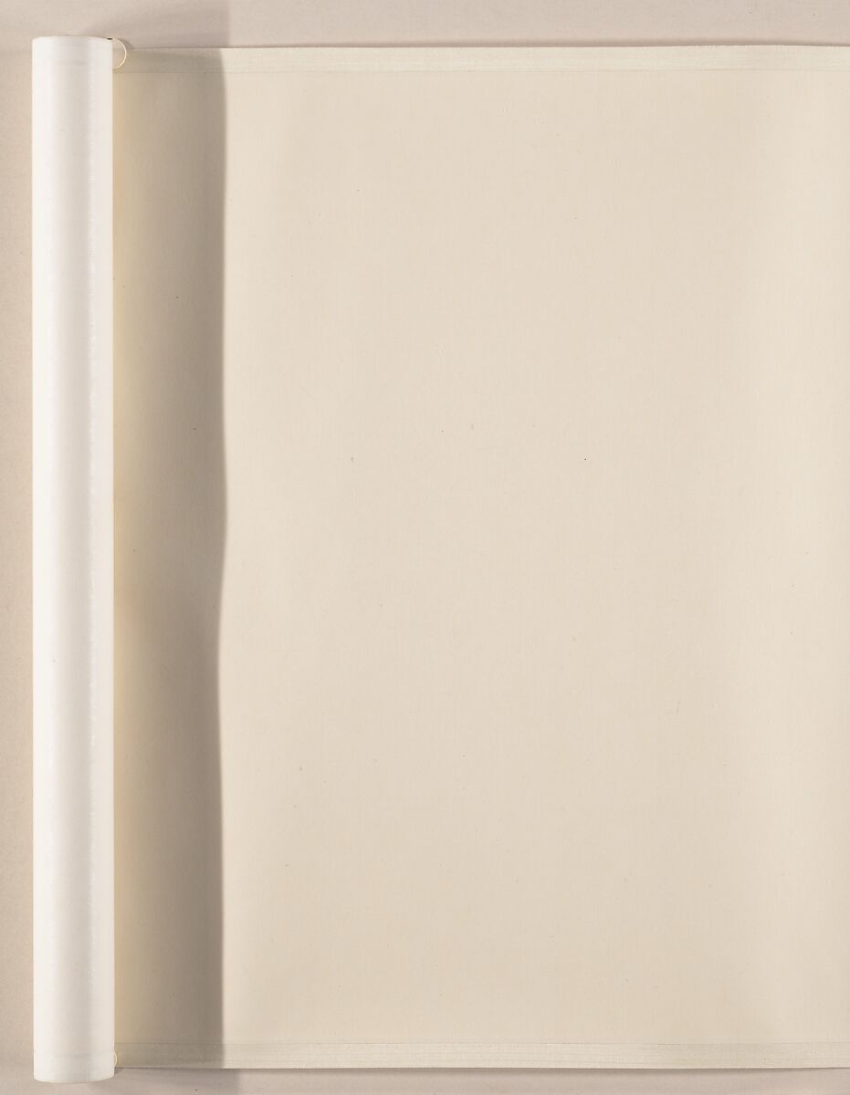 Fishing in River Country at Blossom Time, Wang Yuanqi (Chinese, 1642–1715), Handscroll; ink and color on paper, China