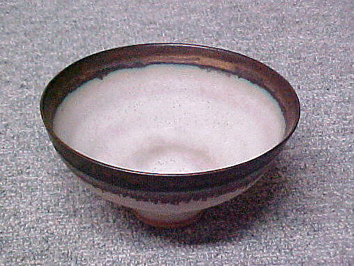 Bowl, Lucie Rie (British (born Austria), Vienna 1902–1995 London), Porcelain 