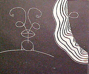 Cane, Martin Puryear (American, born Washington, D.C., 1941), Portfolio of 7 woodblock prints on Japanese paper