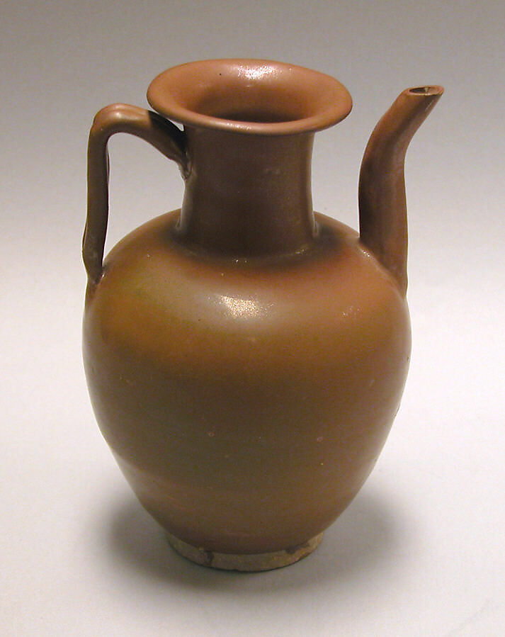 Ewer, Stoneware with red-brown glaze (Northern ware), China