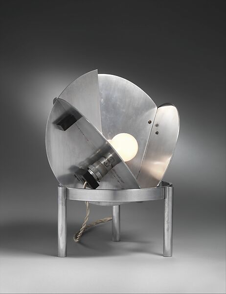 Jacques Le Chevallier (1896 - 1987) - Lampe de chevet dite à créneaux Art  Deco