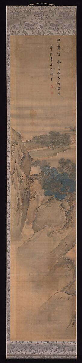 The Palace of Nine Perfections, Yuan Jiang (active ca.1680–ca.1730), Set of twelve hanging scrolls; ink and color on silk, China