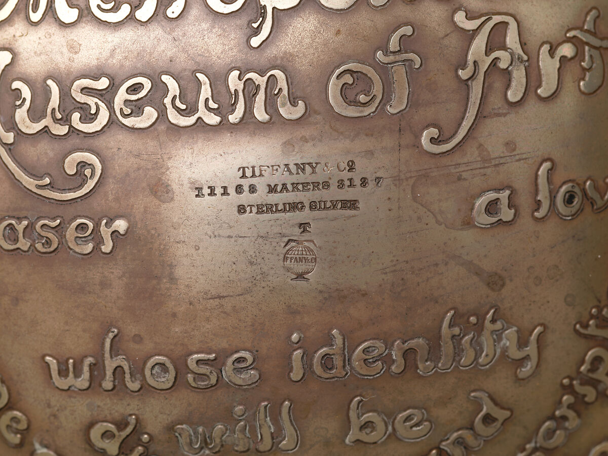 The Magnolia Vase, Tiffany &amp; Co. (1837–present), Silver, enamel, gold, and opals, American