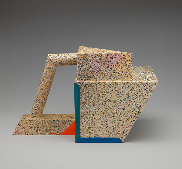 "Mexican Bauhaus Can Opener", Peter Shire (American, born Los Angeles, 1947), Glazed ceramic