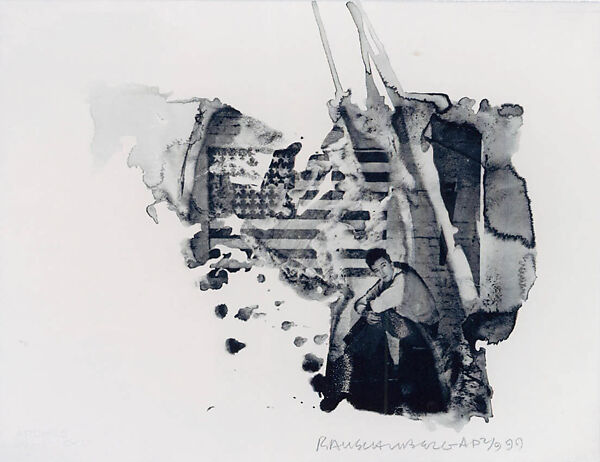 Ruminations: Jap, Robert Rauschenberg (American, Port Arthur, Texas 1925–2008 Captiva Island, Florida), Intaglio 