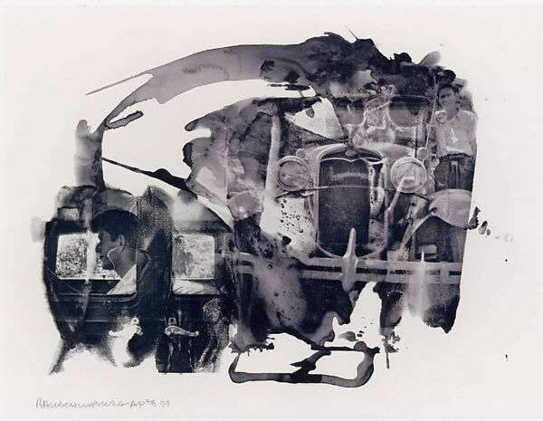 Ruminations:  John, Robert Rauschenberg (American, Port Arthur, Texas 1925–2008 Captiva Island, Florida), Intaglio 