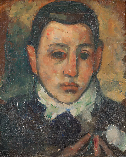 Self-Portrait at the Age of Nine, Arshile Gorky (American (born Armenia), Khorkom 1904–1948 Sherman, Connecticut), Oil on canvas 