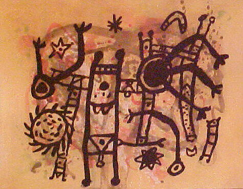 Impromptus, Alan Davie (British, Grangemouth, Scotland 1920–2014 Hertfordshire, England), Portfolio of 16 etchings, title page, box