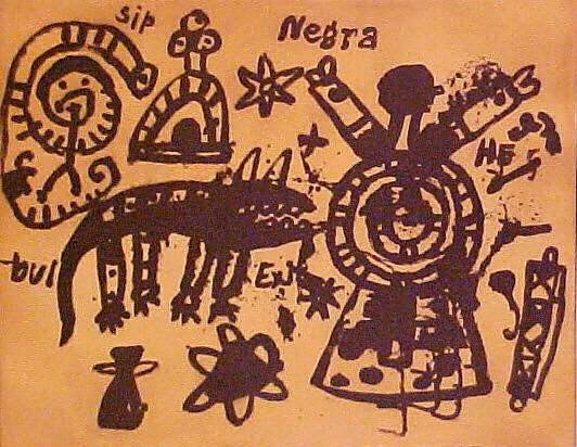 Impromptus, Alan Davie (British, Grangemouth, Scotland 1920–2014 Hertfordshire, England), Portfolio of 16 etchings, title page, box