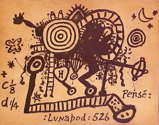 Impromptus, Alan Davie (British, Grangemouth, Scotland 1920–2014 Hertfordshire, England), Portfolio of 16 etchings, title page, box