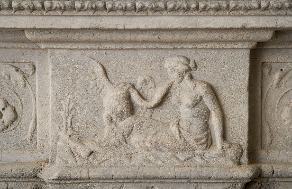 Mantel, Marble, Italian, probably