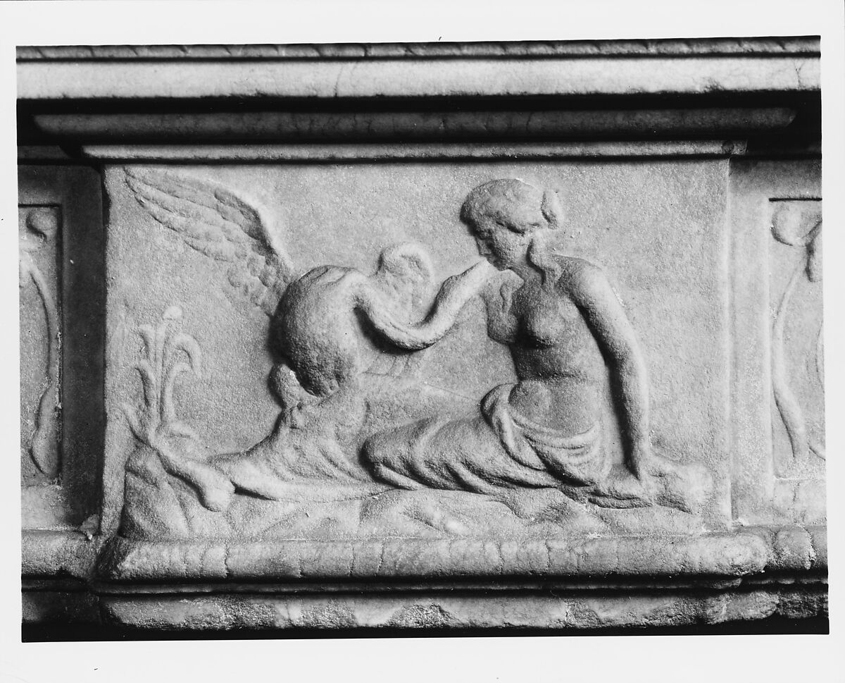 Mantel, Marble, Italian, probably