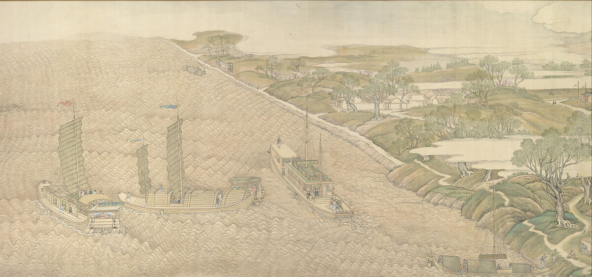 Xu Yang | The Qianlong Emperor's Southern Inspection Tour, Scroll