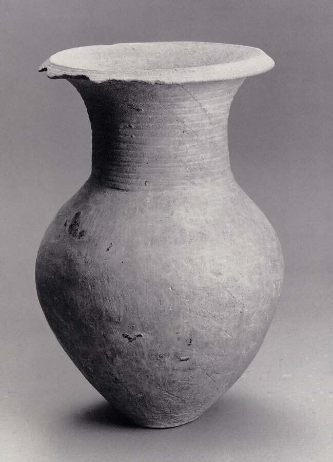 Jar, Earthenware, Japan