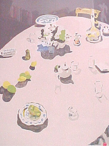 The Table, Fairfield Porter (American, Winnetka, Illinois 1907–1975 Southampton, New York), Lithograph 