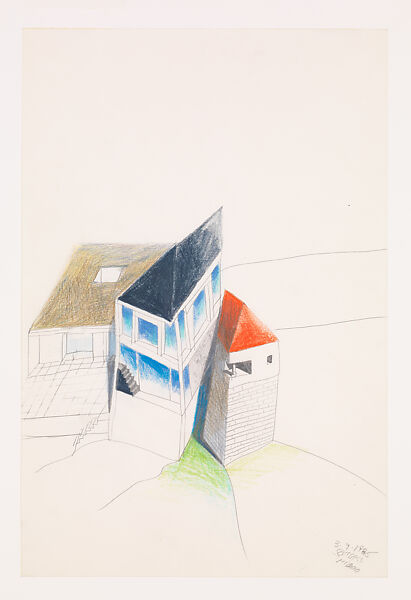 Ettore Sottsass - Second Design Concept After Visiting Site