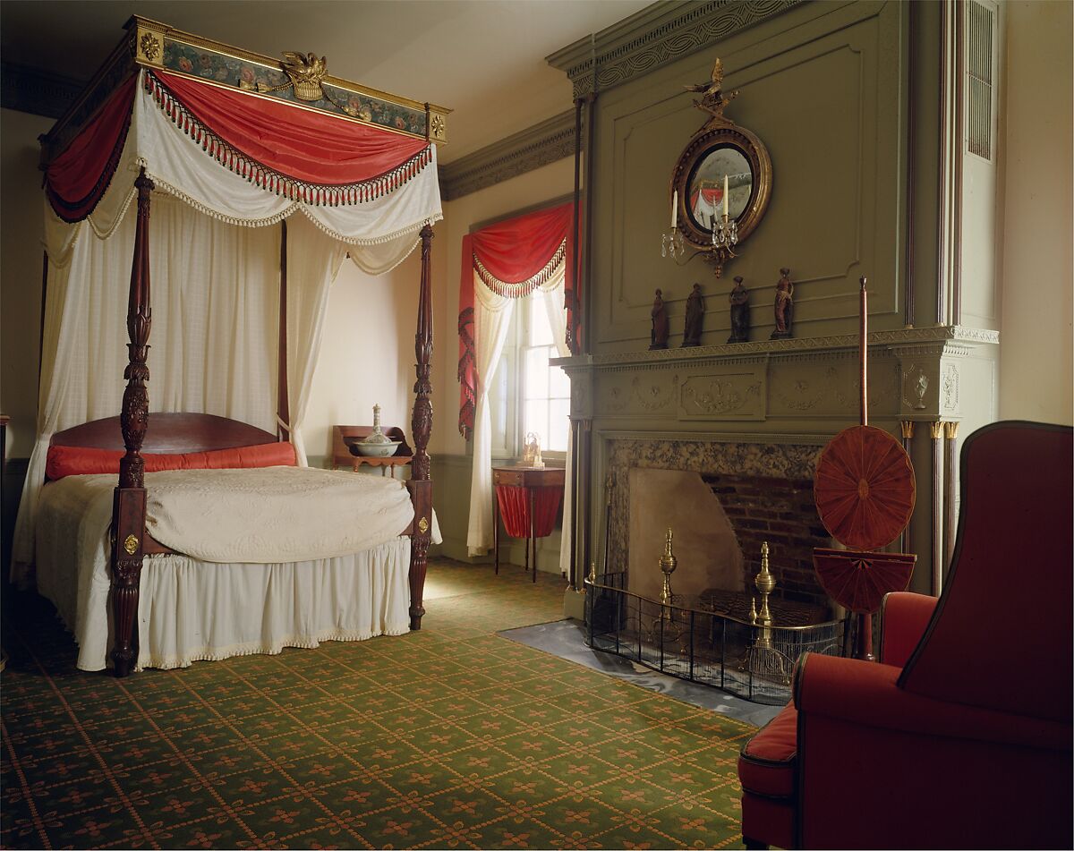 Parlor from the James Duncan Jr. house, Haverhill, Massachusetts, White pine and plaster, American 