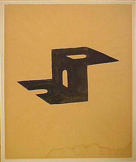 Untitled, Richard Tuttle (American, born Rahway, New Jersey, 1941), Ink and graphite on paper 