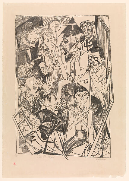 Hell, Max Beckmann (German, Leipzig 1884–1950 New York), Portfolio of eleven transfer lithographs