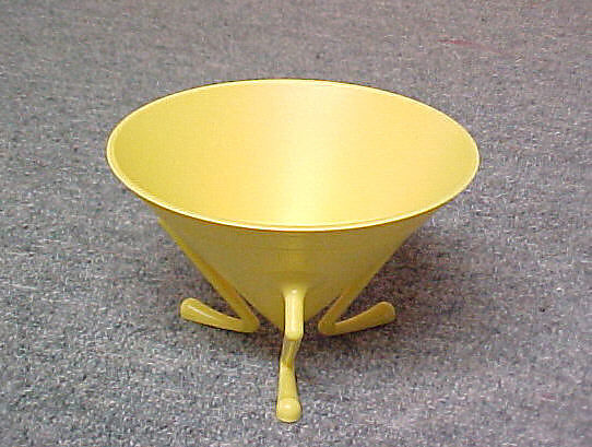 "Christy" Sugar Bowl (model CD01 Y), After Christopher Dresser (British, Glasgow, Scotland 1834–1904 Mulhouse), Plastic 