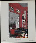 "Harmonies: Intérieurs de Ruhlmann" Portfolio, Emile-Jacques Ruhlmann (French, Paris 1879–1933 Paris), Collotype prints, some hand colored; cardboard cover with cloth ties