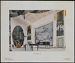 "Harmonies: Intérieurs de Ruhlmann" Portfolio, Emile-Jacques Ruhlmann (French, Paris 1879–1933 Paris), Collotype prints, some hand colored; cardboard cover with cloth ties