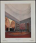 "Harmonies: Intérieurs de Ruhlmann" Portfolio, Emile-Jacques Ruhlmann (French, Paris 1879–1933 Paris), Collotype prints, some hand colored; cardboard cover with cloth ties