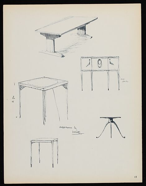 "Croquis de Ruhlmann" Portfolio, Léon Moussinac (French, 1890–1964), Photo mechanical prints (possibly collotypes)
