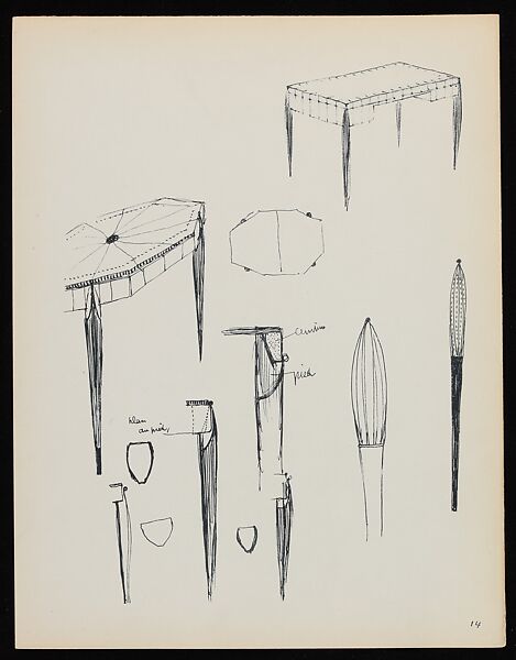 "Croquis de Ruhlmann" Portfolio, Léon Moussinac (French, 1890–1964), Photo mechanical prints (possibly collotypes)