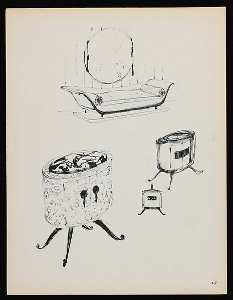 "Croquis de Ruhlmann" Portfolio, Léon Moussinac (French, 1890–1964), Photo mechanical prints (possibly collotypes)