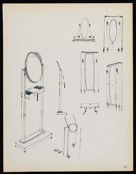 "Croquis de Ruhlmann" Portfolio, Léon Moussinac (French, 1890–1964), Photo mechanical prints (possibly collotypes)