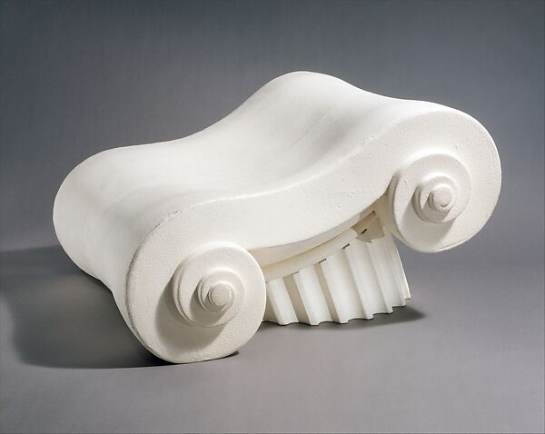 "Capitello" Chair, Studio 65 (Italian), Polyurethane foam, latex rubber containing paint 
