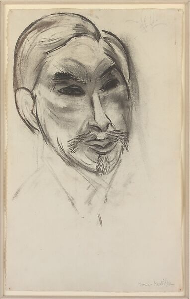 Portrait of Sergei I. Shchukin, Henri Matisse (French, Le Cateau-Cambrésis 1869–1954 Nice), Charcoal on paper 