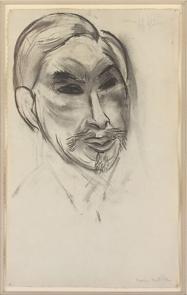 Portrait of Sergei I. Shchukin, Henri Matisse  French, Charcoal on paper