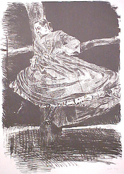 Up the Tree, Paula Rego (British (born Portugal), Lisbon 1935–2022 London), Lithograph 