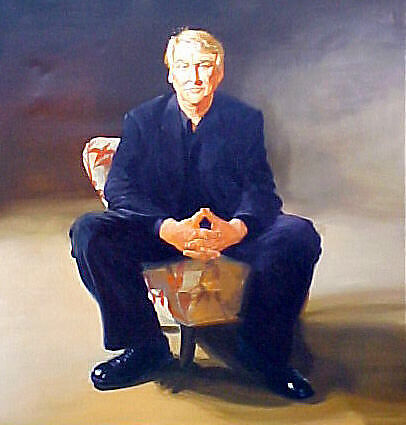 Mike, Eric Fischl (American, born New York, 1948), Oil on canvas 