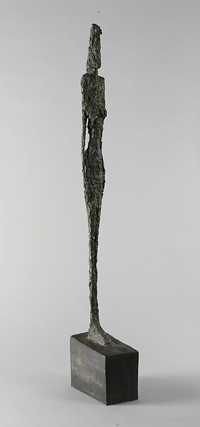 Tall Figure, Alberto Giacometti (Swiss, Borgonovo 1901–1966 Chur), Bronze