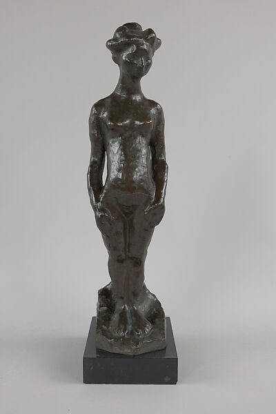 Standing Nude (Girl), Henri Matisse (French, Le Cateau-Cambrésis 1869–1954 Nice), Bronze