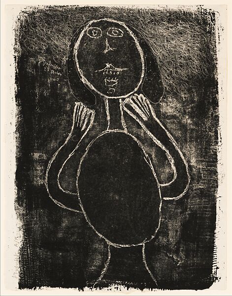 Matière et mémoire: Negresse, Jean Dubuffet (French, Le Havre 1901–1985 Paris), Lithograph 