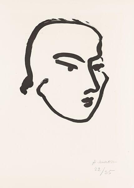 Nadia, Henri Matisse (French, Le Cateau-Cambrésis 1869–1954 Nice), Lift ground aquatint 