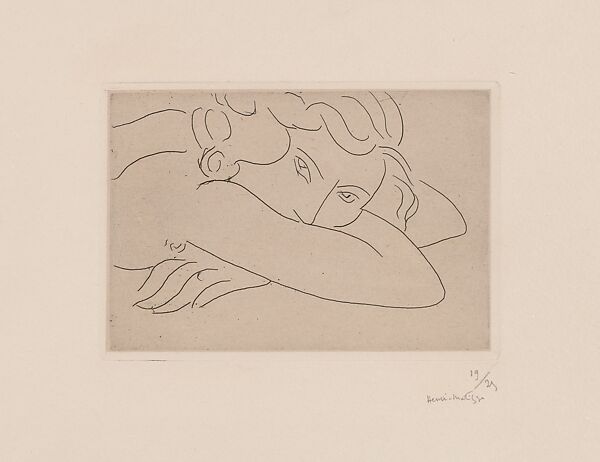 Henri Matisse, Fillette debout, bras le long du corps