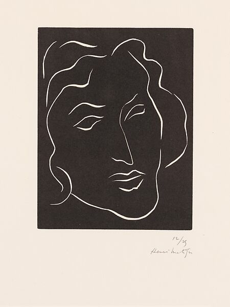 Linocut de Henri Matisse, La Lance on Amorosart