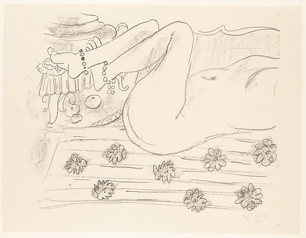 Movement of Legs, Henri Matisse (French, Le Cateau-Cambrésis 1869–1954 Nice), Lithograph on paper 