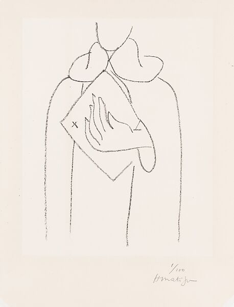 Saint Dominic, Henri Matisse (French, Le Cateau-Cambrésis 1869–1954 Nice), Lithograph, printed chine collé 
