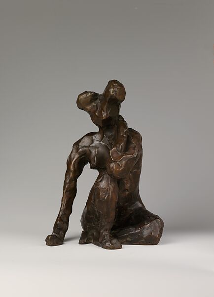 Seated Figure, Right Hand on Ground, Henri Matisse (French, Le Cateau-Cambrésis 1869–1954 Nice), Bronze