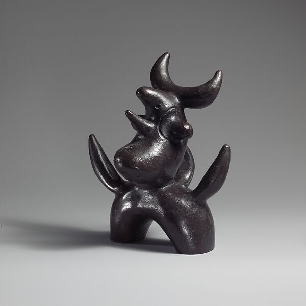 Moonbird, Joan Miró (Spanish, Barcelona 1893–1983 Palma de Mallorca), Bronze 