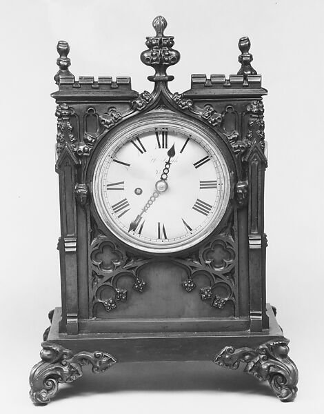 Mantel Clock, H. Smith, Bronze
