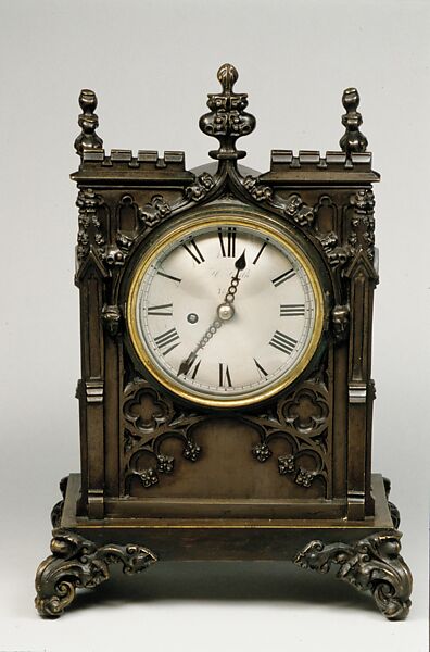 Mantel Clock, H. Smith, Bronze 